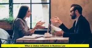 What is Undue Influence in Business Law