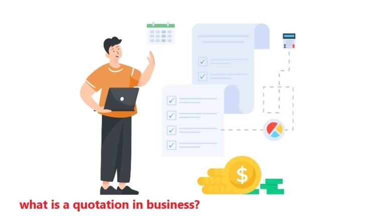what is a quotation in business