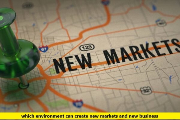 which environment can create new markets and new business