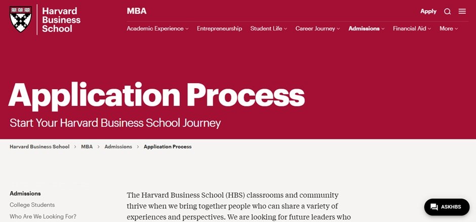 How to Get into Harvard Business School