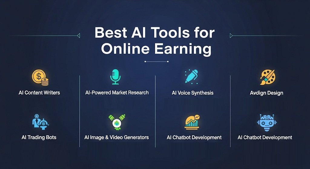 best AI tools for online earning